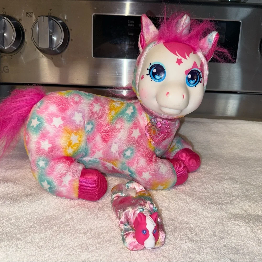 Unicorn Surprise Colorful Plush with‎ Unicorn baby Toy Set